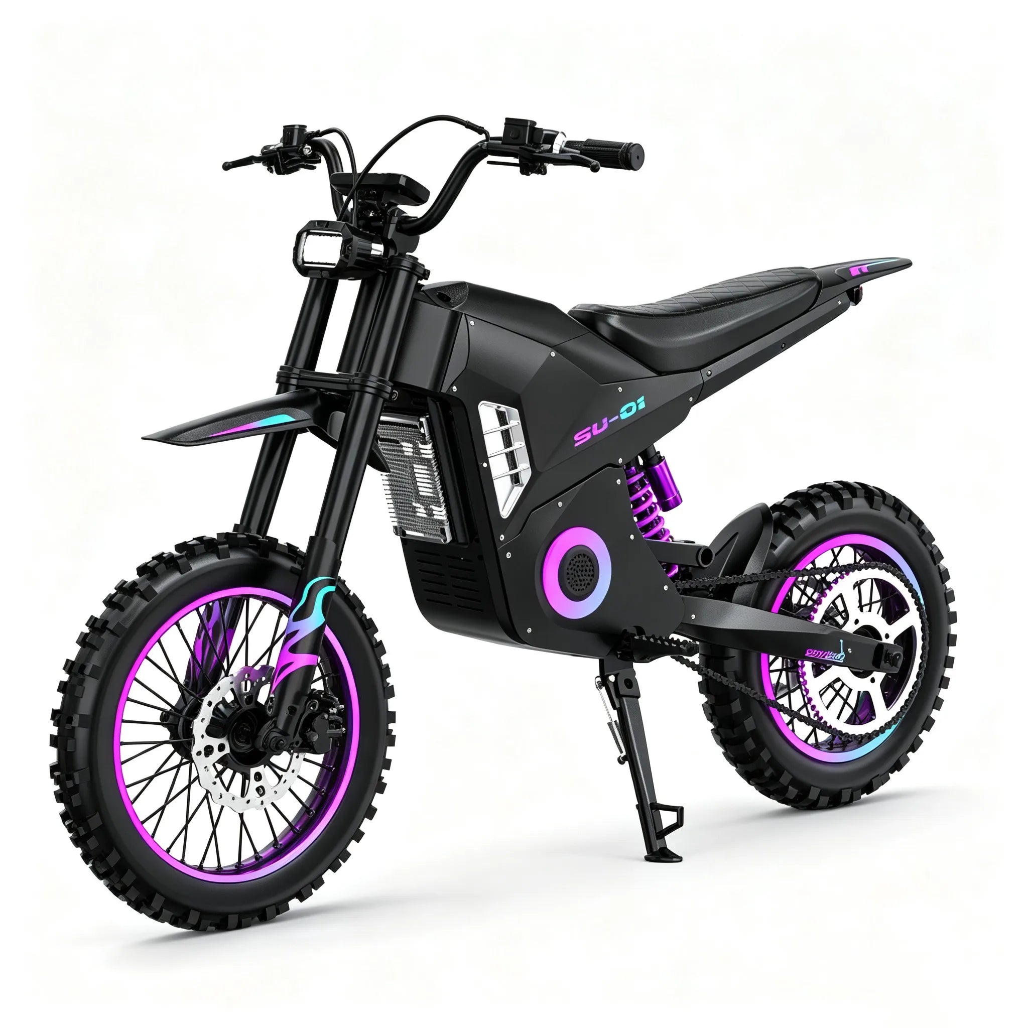 MT-X Electric Dirt Bike - White Background